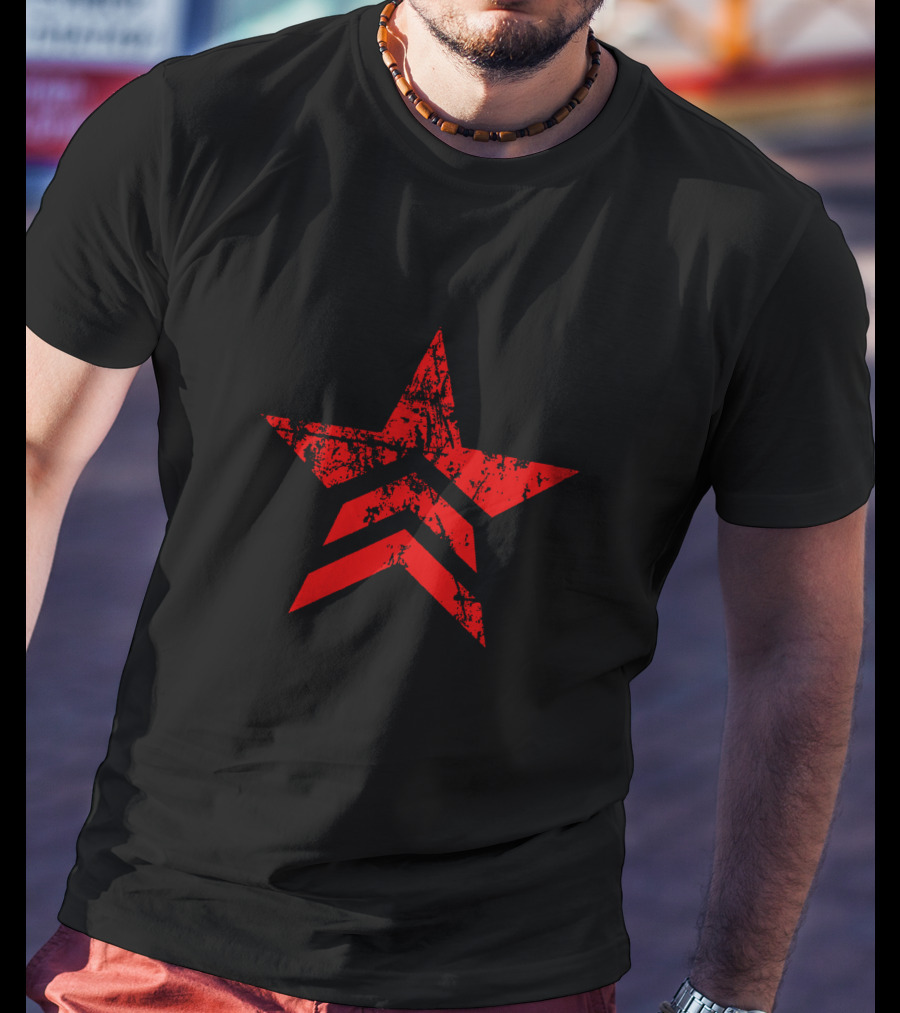 Renegade Grunge Red Star T-Shirt