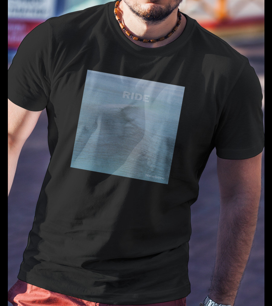 Ride Nowhere Album Cover Ocean Wave T-Shirt