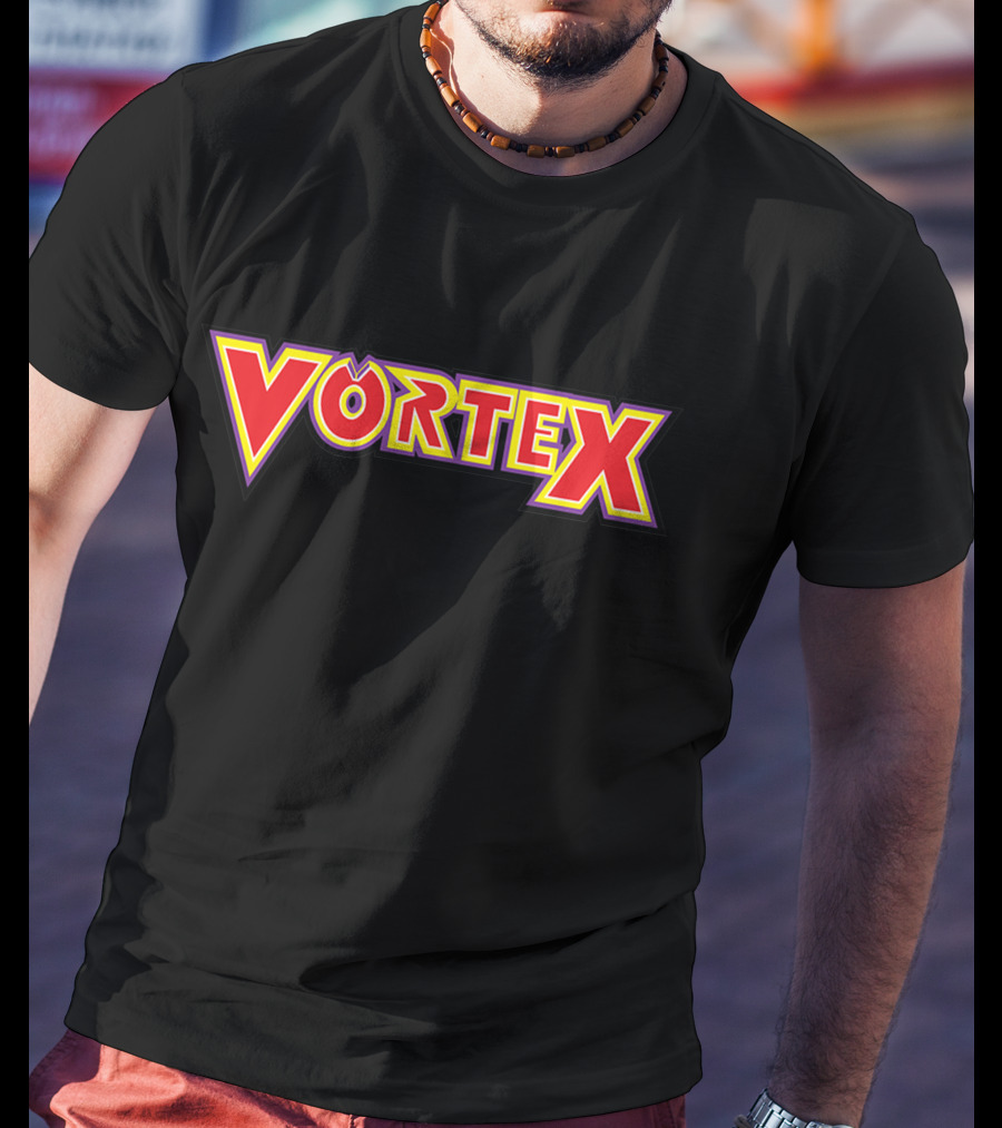 Vortex Roller Coaster Logo Theme Park Classic T-Shirt