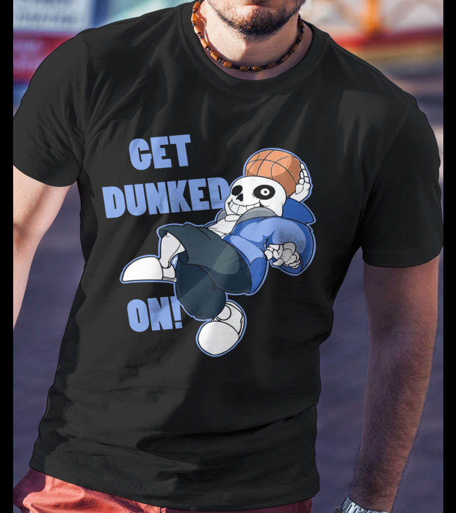 Sans Undertale Get Dunked On Basketball T-Shirt