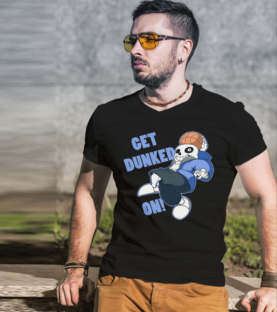 Sans Undertale Get Dunked On Basketball T-Shirt
