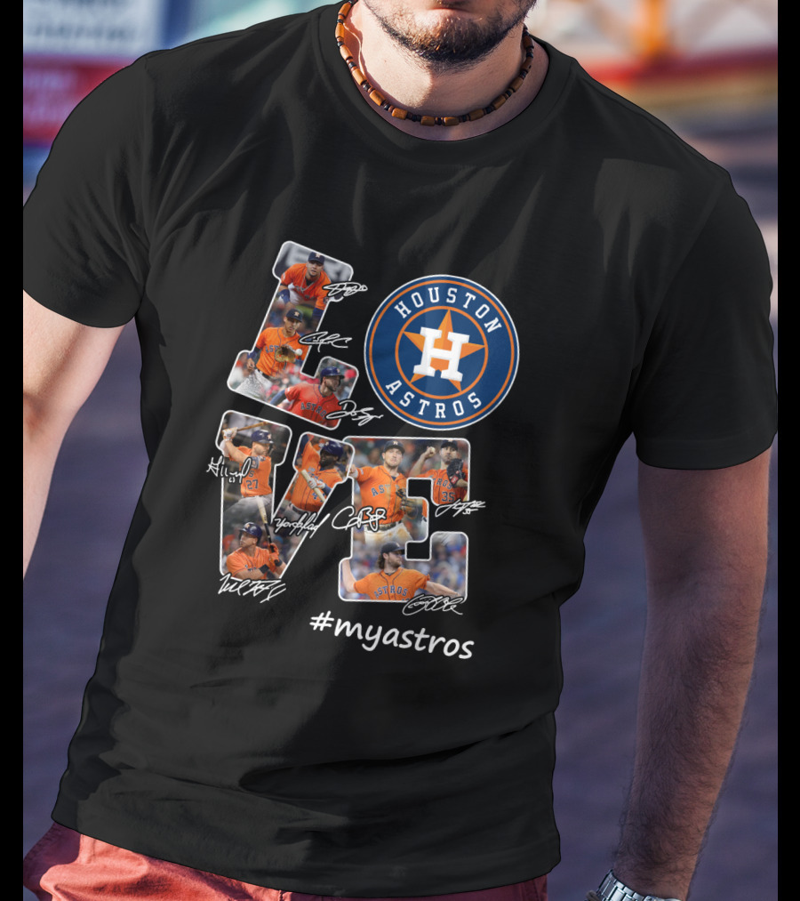 Houston Astros LOVE #myastros T-Shirt