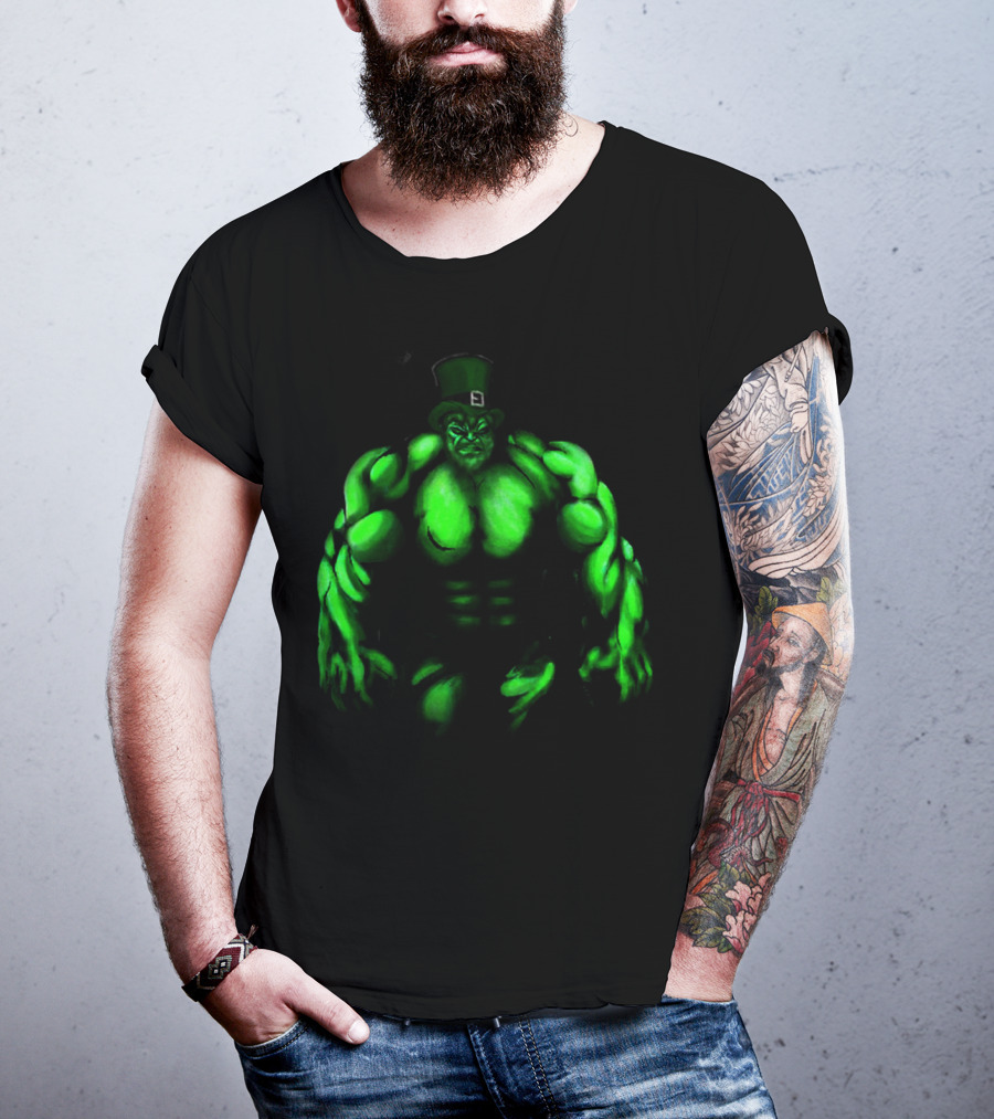 Hulk St Patrick's Day Green Leprechaun Hat T-Shirt