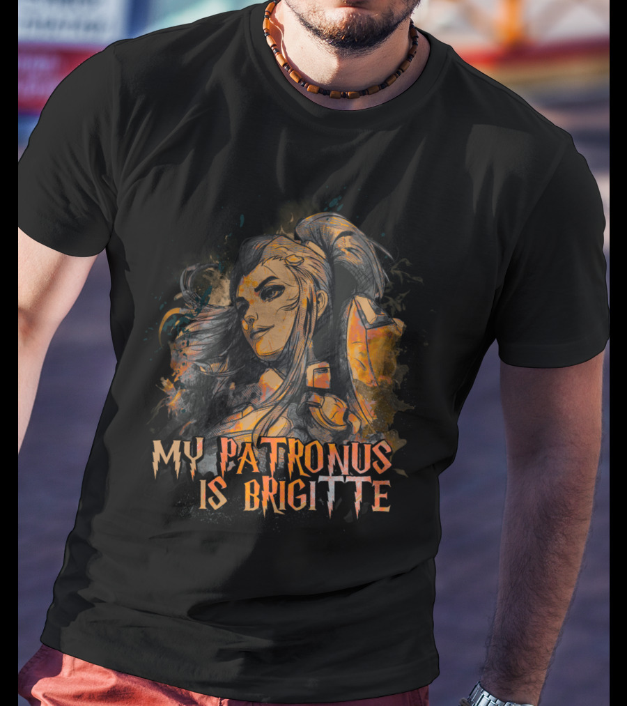 My Patronus Is Brigitte Overwatch Character T-Shirt