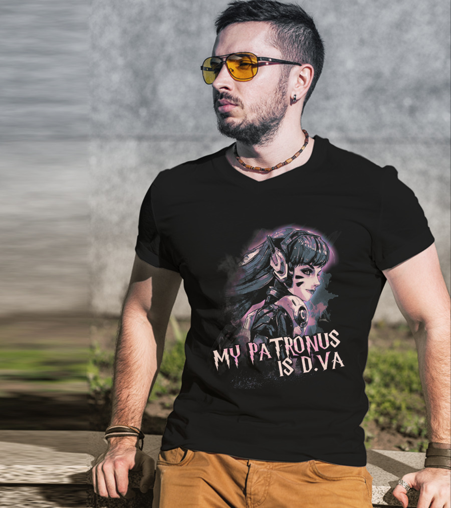 Game Overwatch D.Va My Patronus Is D.Va Fan T-Shirt