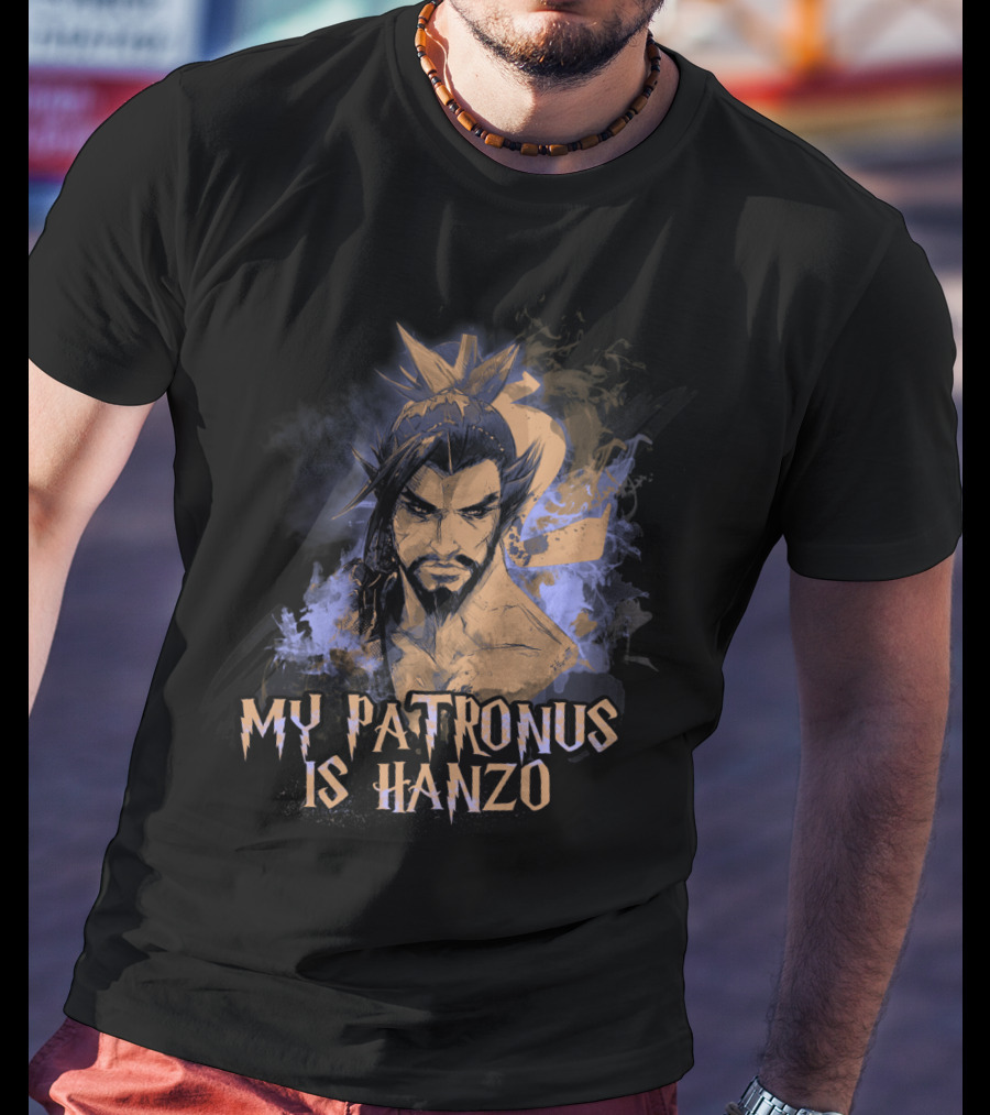 Game Overwatch My Patronus Is Hanzo Character T-Shirt