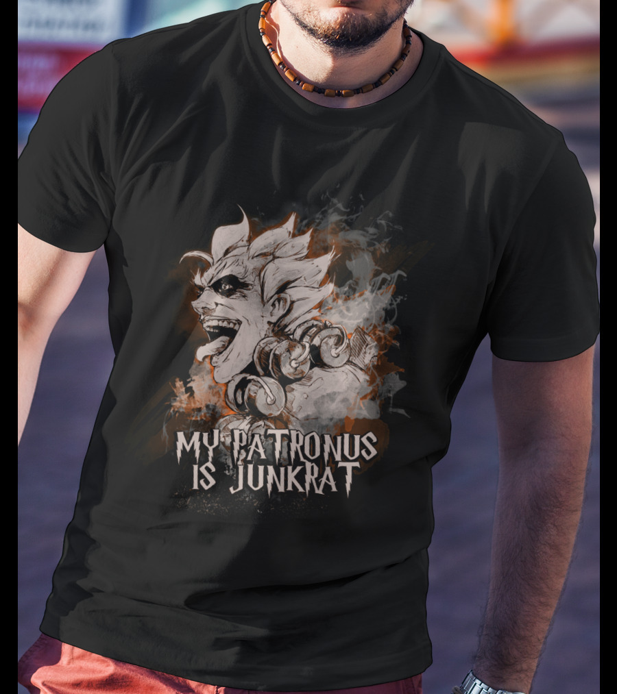 My Patronus Is Junkrat Overwatch Character Fan T-Shirt