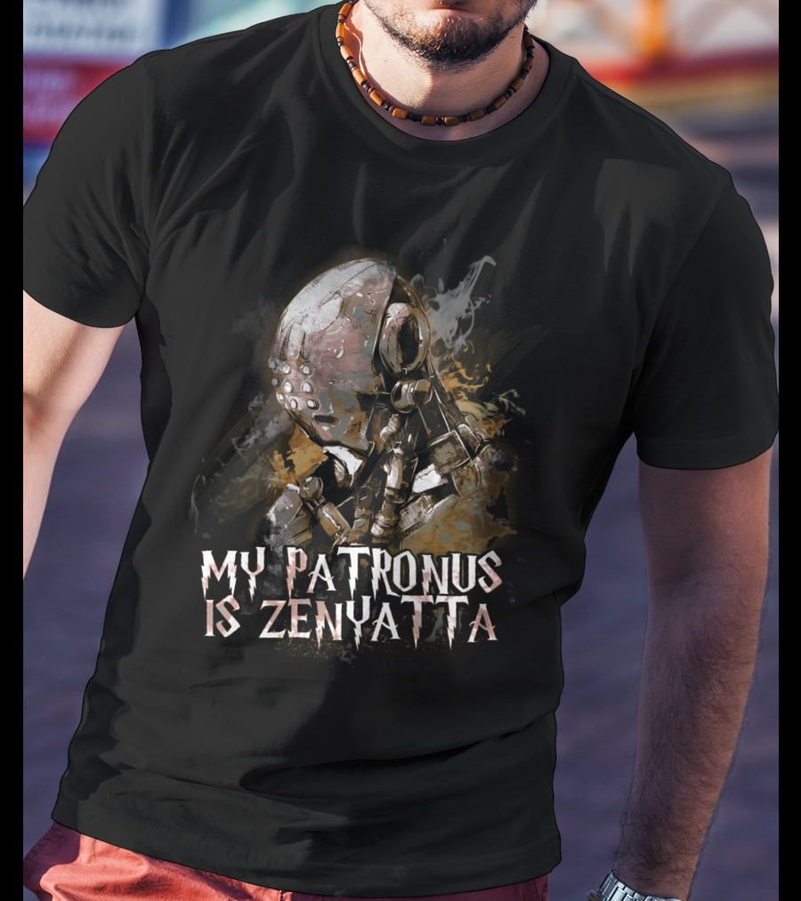 Overwatch Zenyatta Fan Design My Patronus Is Zenyatta Gaming T-Shirt