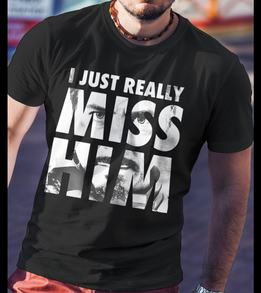 I Just Really Miss Him Tony Stark Tribute Marvel T-Shirt