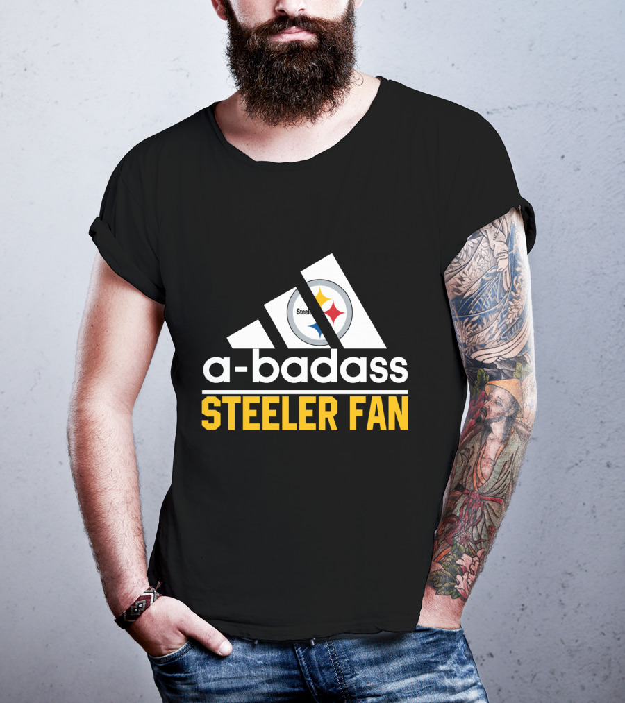 A-Badass Steeler Fan Pittsburgh Steelers T-Shirt