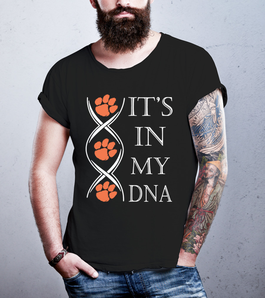 Clemson Tigers Football It's In My Dna T-Shirt