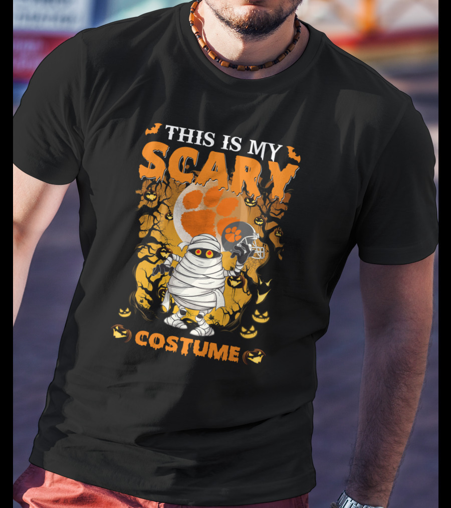 This Is My Scary Clemson Tigers Costume T-Shirt