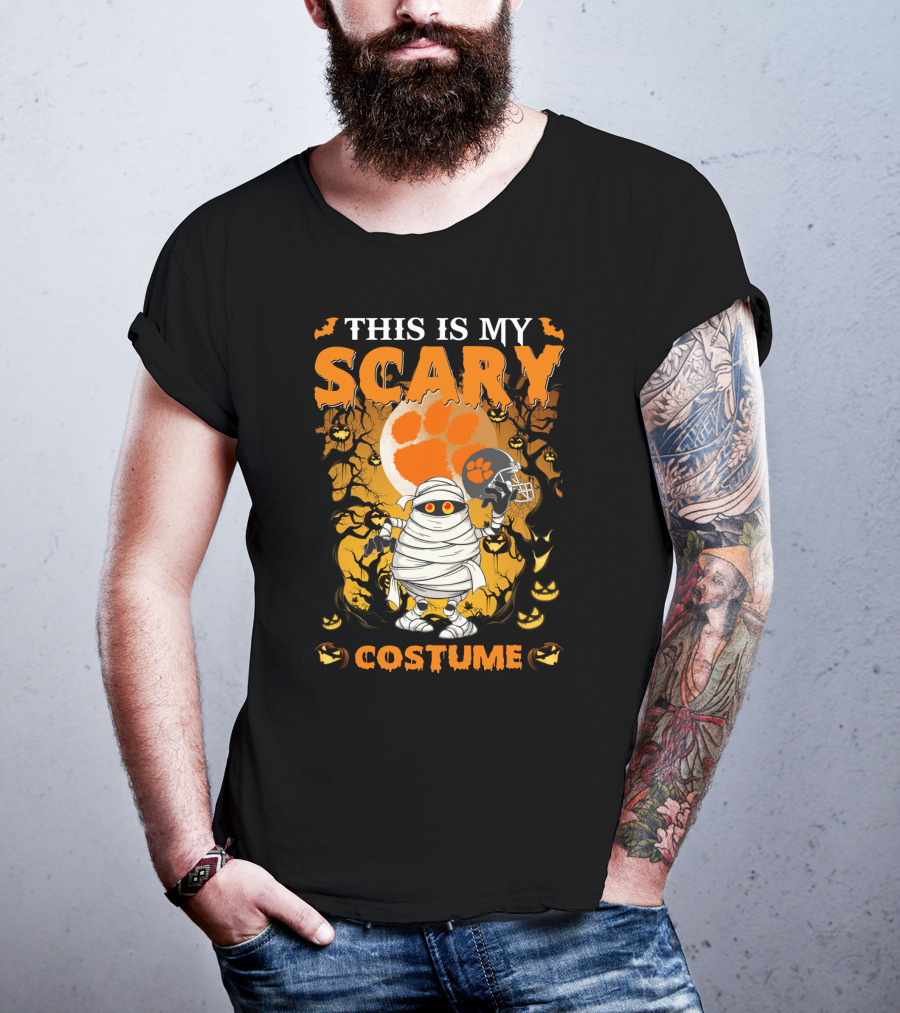 This Is My Scary Clemson Tigers Costume T-Shirt