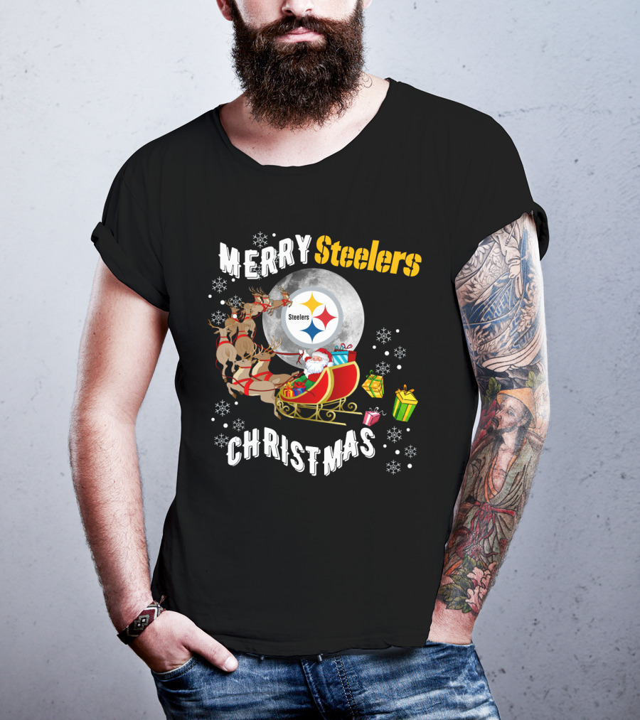 Merry Steelers Christmas T-Shirt