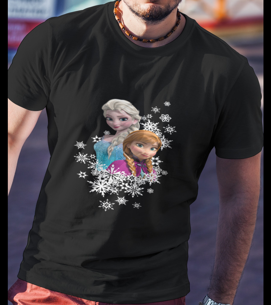 Frozen Elsa Anna Snowflakes Magic T-Shirt