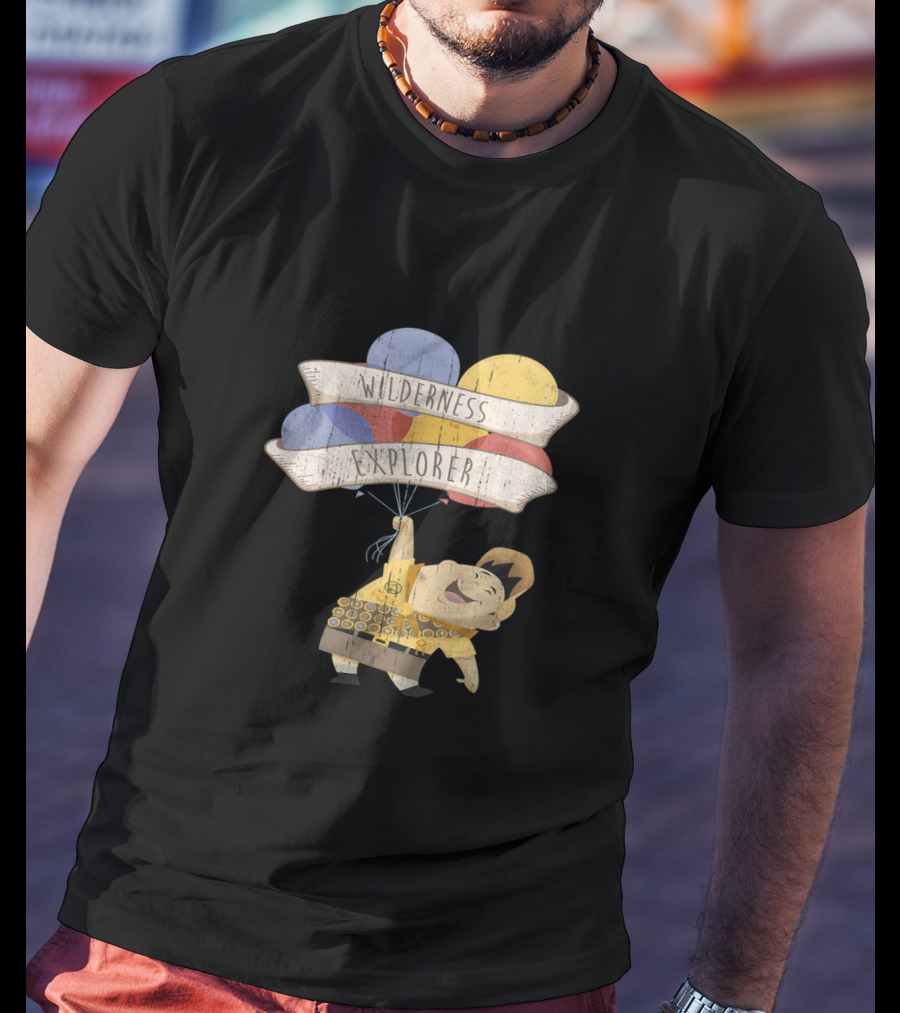 Wilderness Explorer Up Balloons Disney Films T-Shirt
