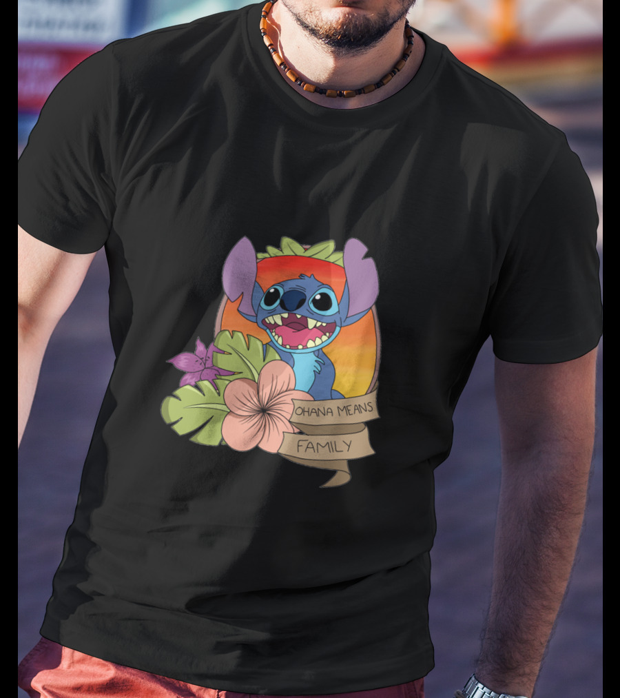 Ohana Means Family Disney Films Stitch T-Shirt