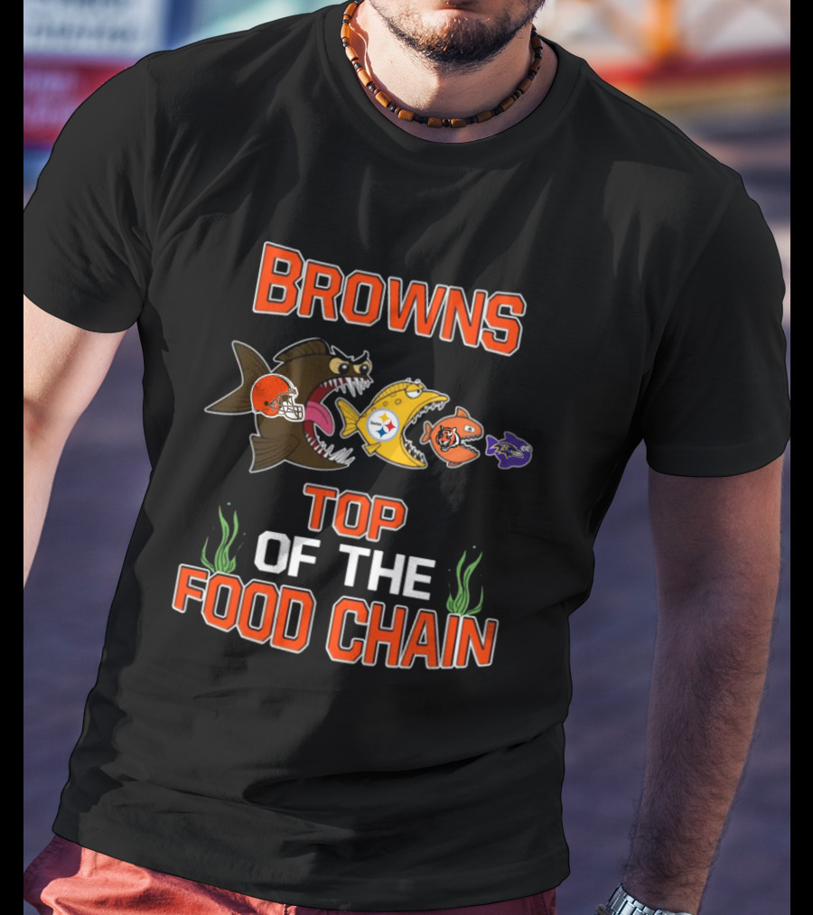 Browns Top Of The Food Chain T-Shirt