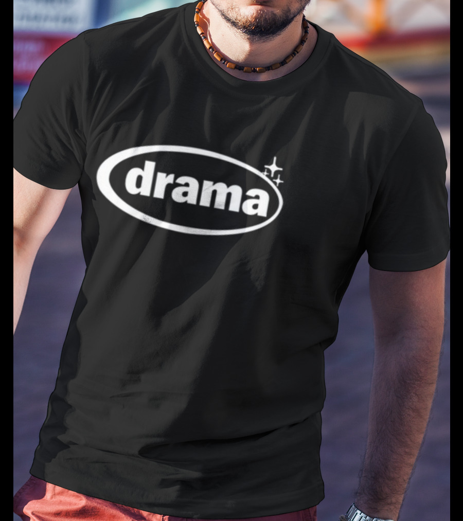 Drama Call Logo Parody With Sparkles T-Shirt