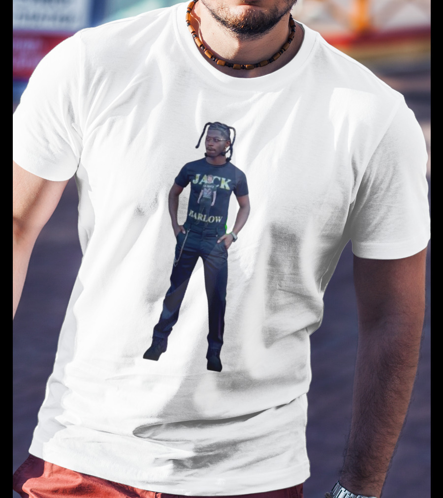 JACK HARLOW Lilnas Graphic Tee With Full Body Pose T-Shirt