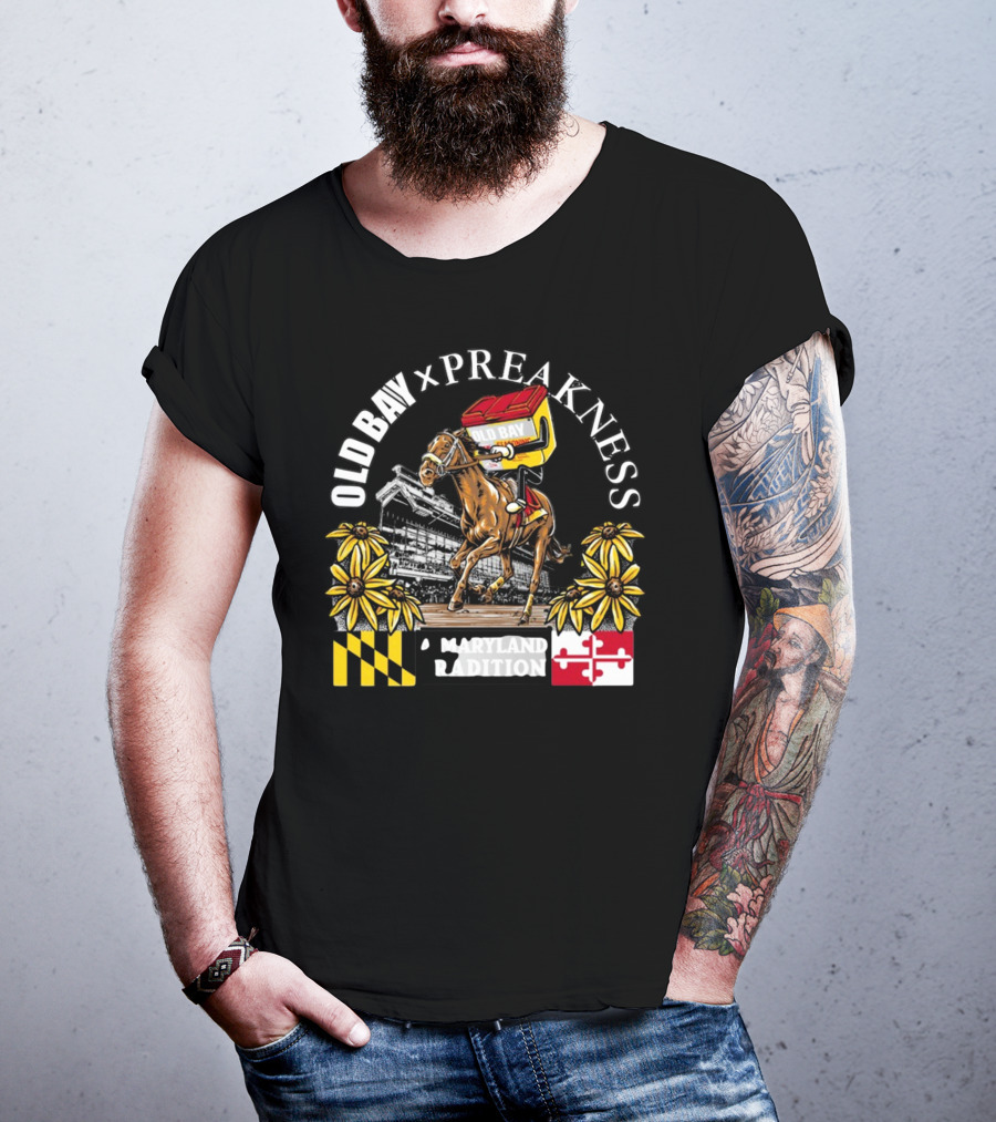 Old Bay X Preakness A Maryland Tradition T-Shirt
