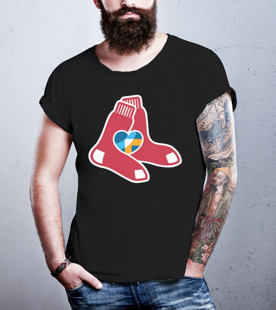 Red Sox Foundation Heart T-Shirt