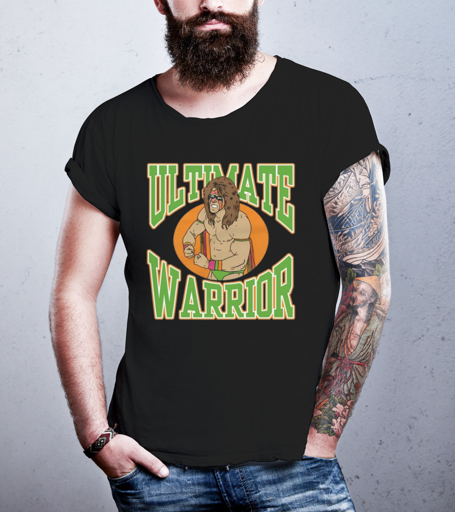 Ultimate Warrior Iconic Wrestling Legend T-Shirt