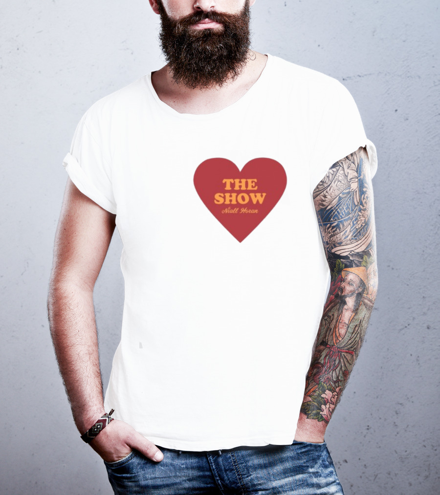 The Show Heart Niall Horan Hello Lovers Collaboration T-Shirt