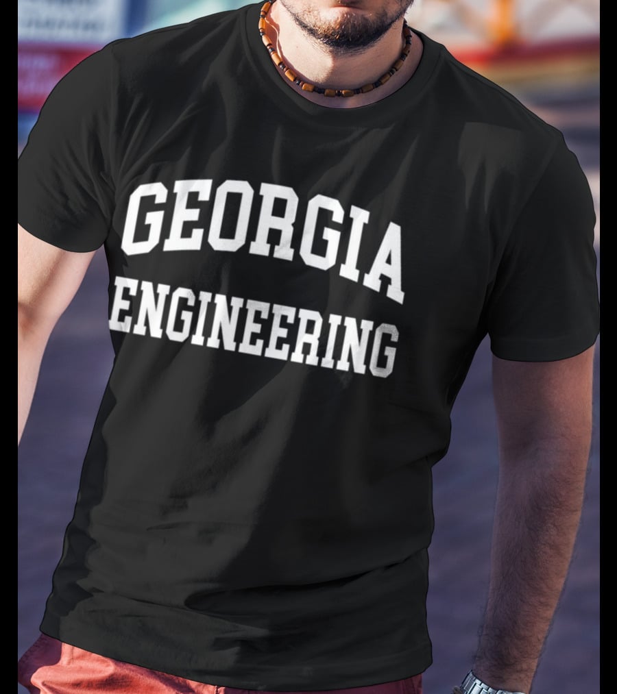 Nakobe Dean Georgia Engineering Bulldogs College Football Connection T-Shirt