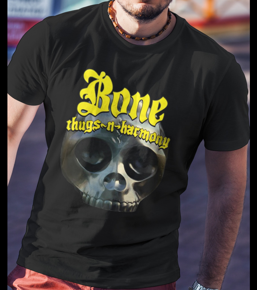 Bone Thugs-N-Harmony Skull Logo Thuggish Ruggish T-Shirt