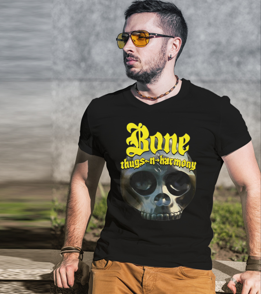 Bone Thugs-N-Harmony Skull Logo Thuggish Ruggish T-Shirt
