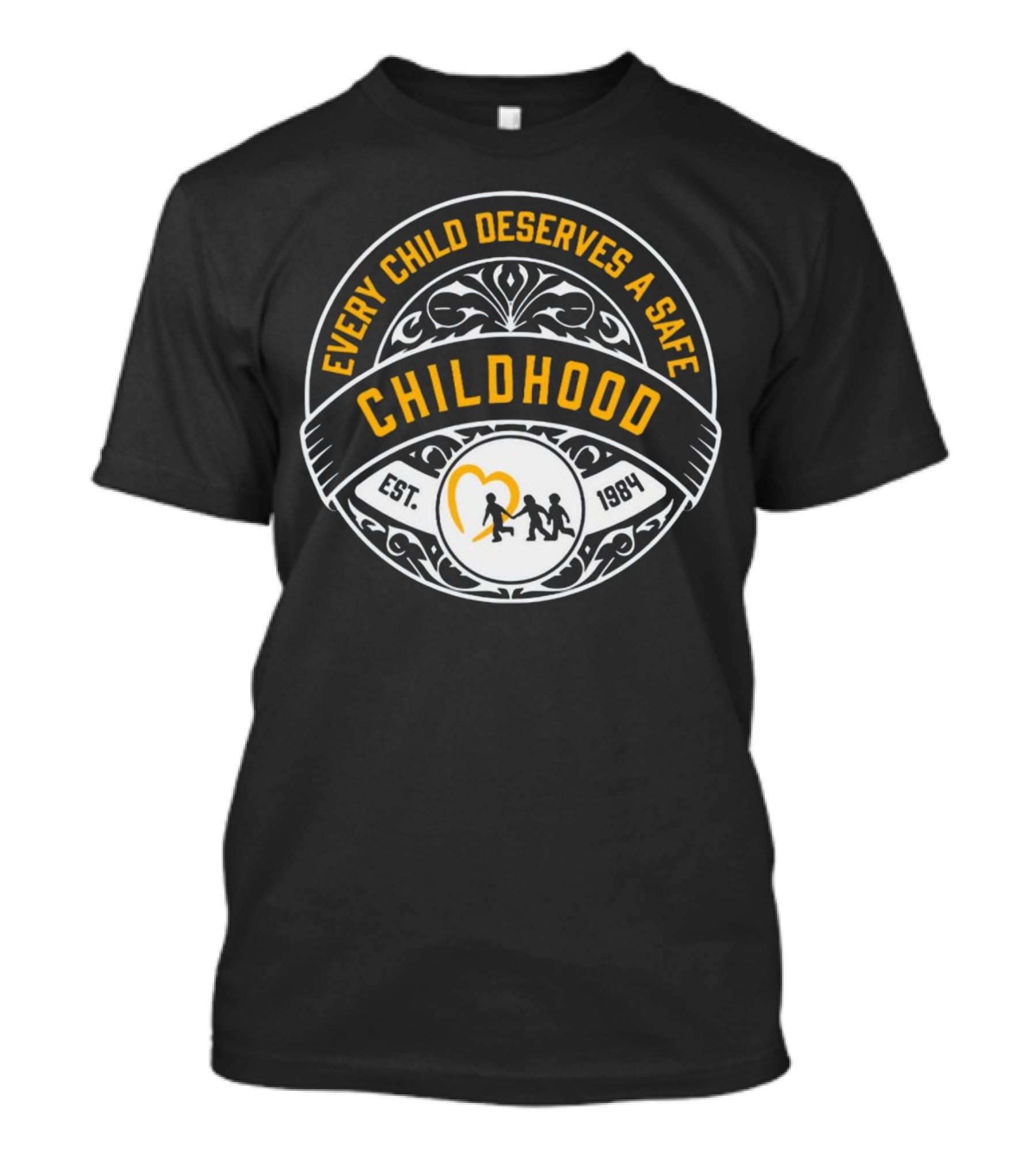 Every Child Deserves A Safe Childhood Mile Higher Charity Est. 1984 T-Shirt