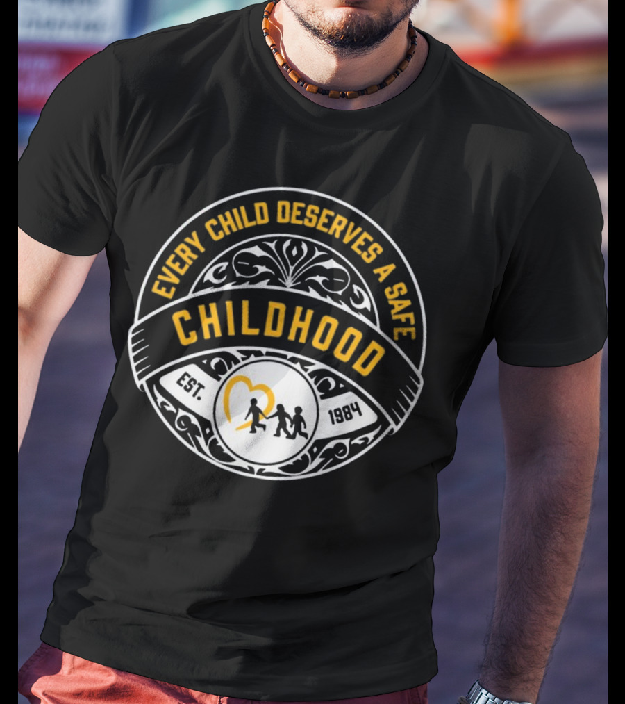 Every Child Deserves A Safe Childhood Mile Higher Charity Est. 1984 T-Shirt