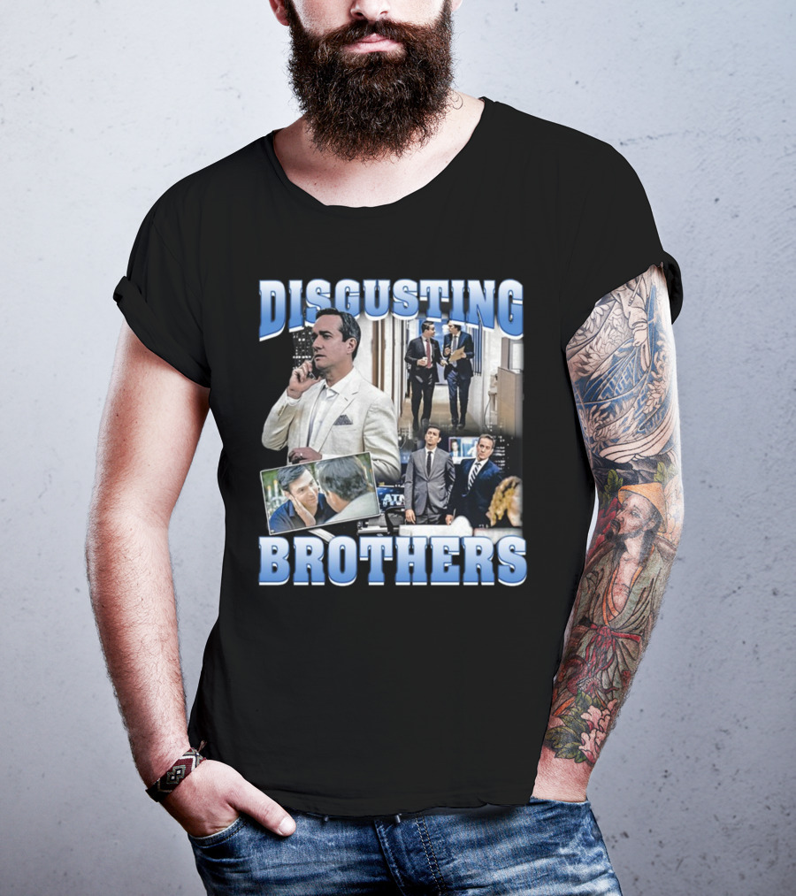 Disgusting Brothers Jon Roy Iconic Collage T-Shirt
