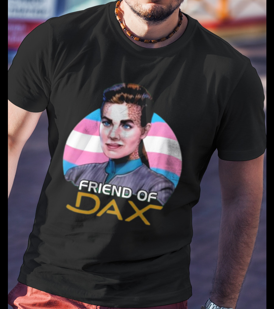 MCM Comic Con Friend Of Dax Star Trek Character T-Shirt