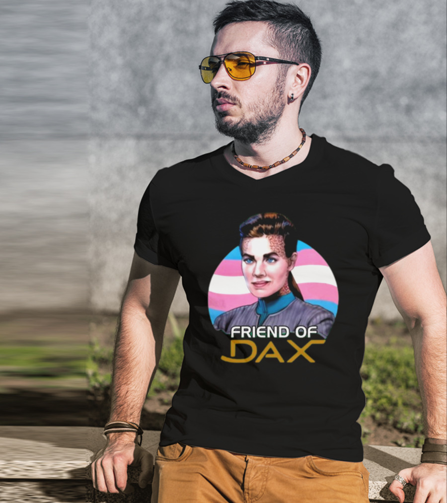 MCM Comic Con Friend Of Dax Star Trek Character T-Shirt