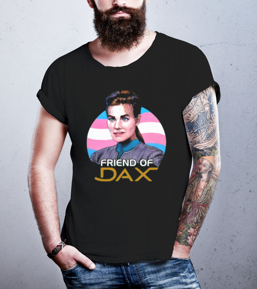 MCM Comic Con Friend Of Dax Star Trek Character T-Shirt