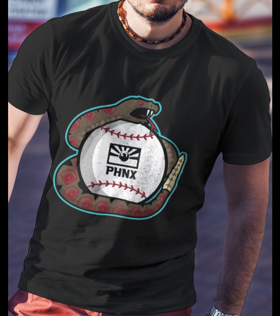 PHNX Baseball Rattlesnake Diamond Back T-Shirt