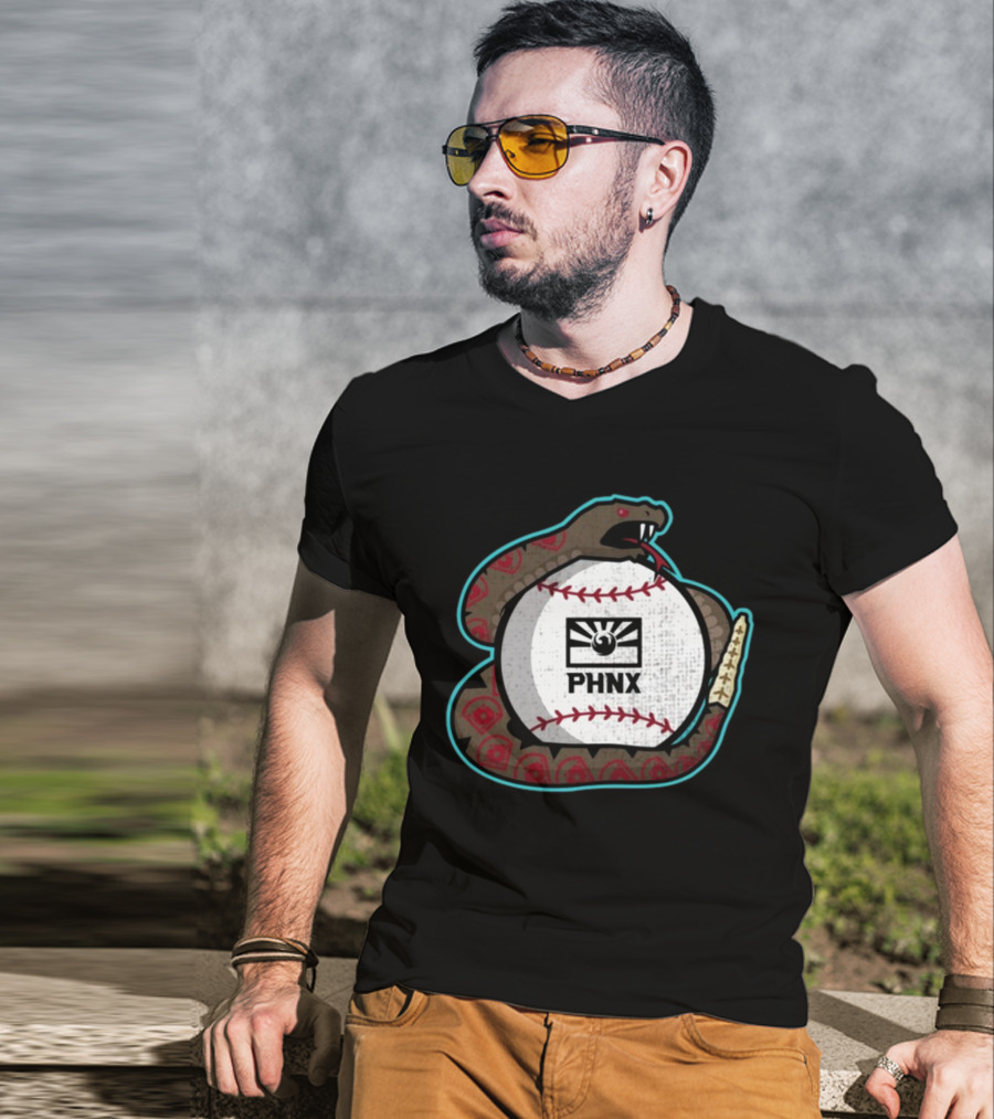 PHNX Baseball Rattlesnake Diamond Back T-Shirt