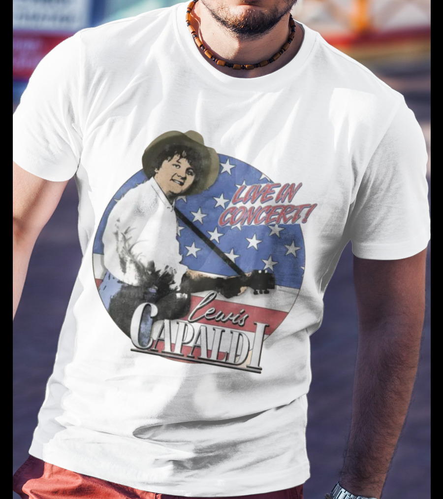America's Sweetheart Returns Lewis Capaldi Live In Concert Tour T-Shirt