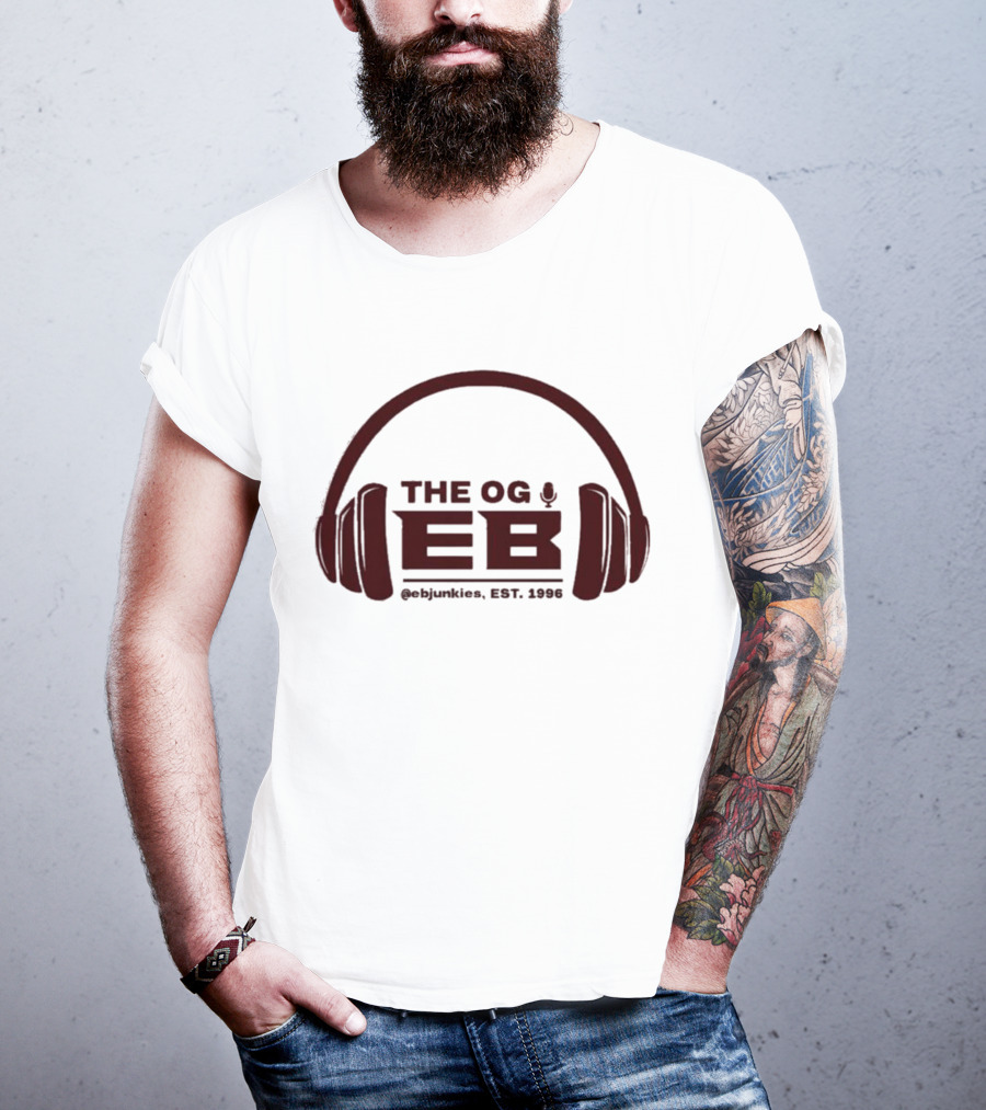 The Og EB Headphones @ebjunkies Est 1996 T-Shirt