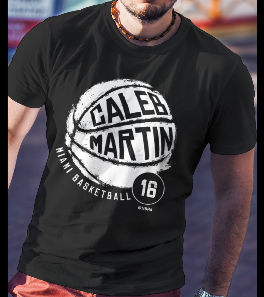 Caleb Martin Miami Basketball 16 T-Shirt