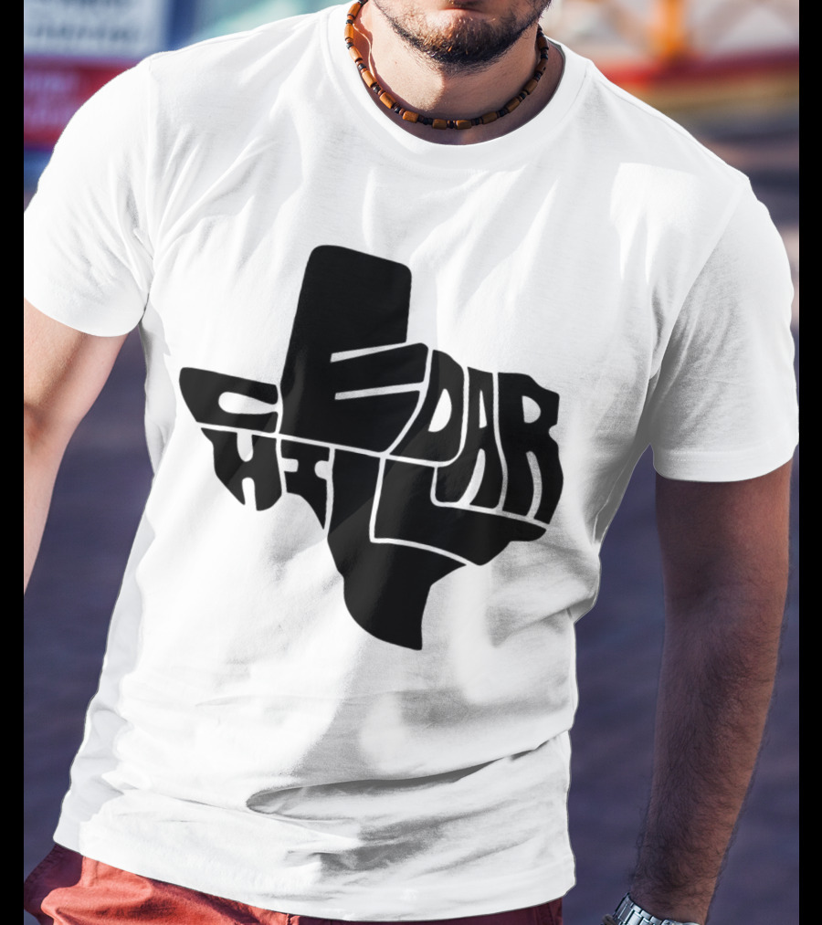 Cedar Hill Texas Map T-Shirt