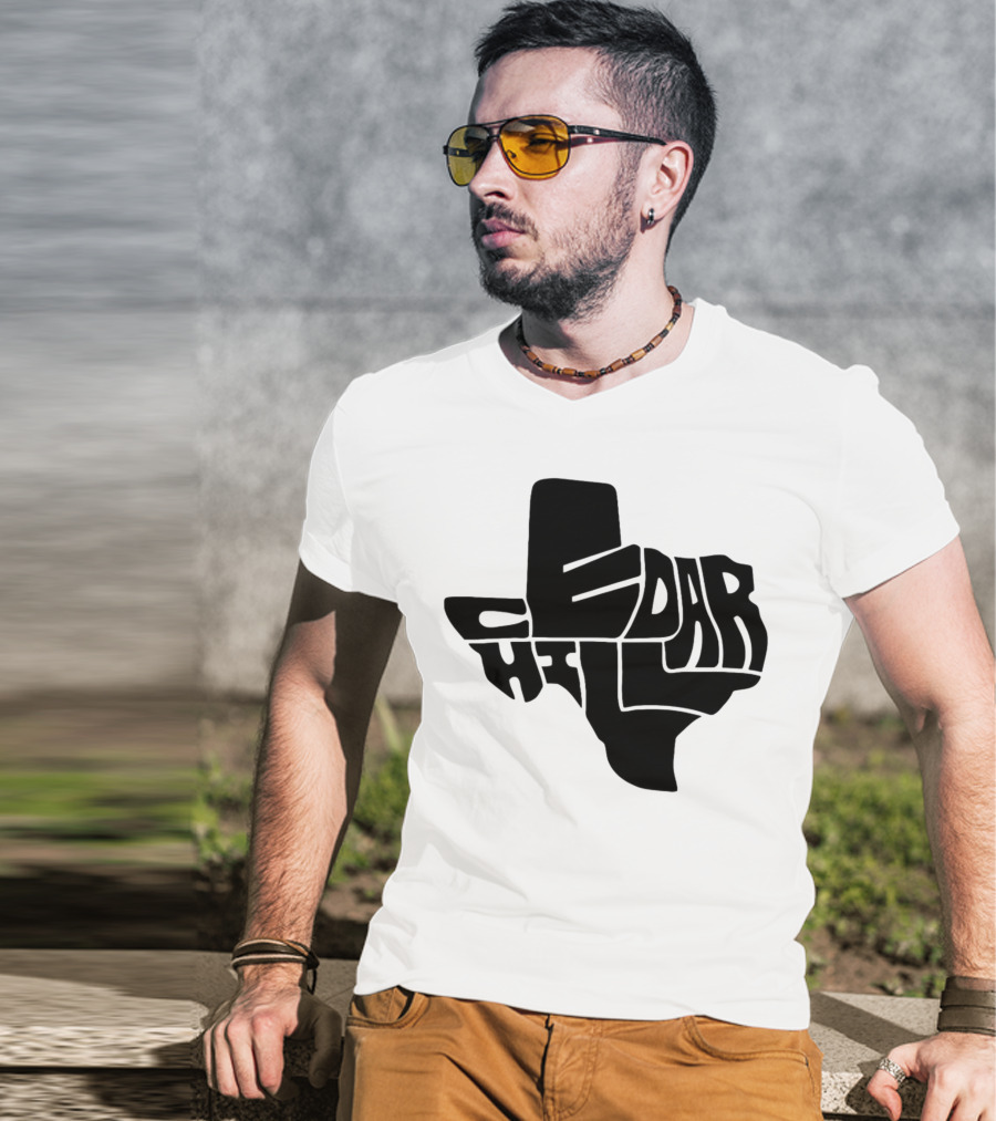 Cedar Hill Texas Map T-Shirt