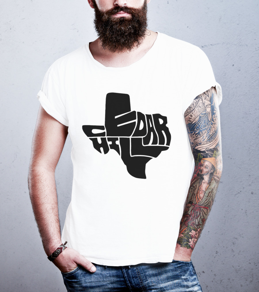 Cedar Hill Texas Map T-Shirt