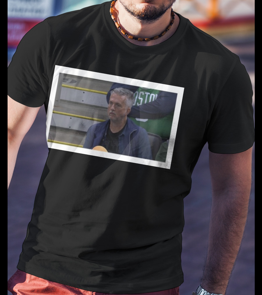 Boston Celtics Basketball Game Jeremy Tache Bill Simmons Sad Photo Meme T-Shirt