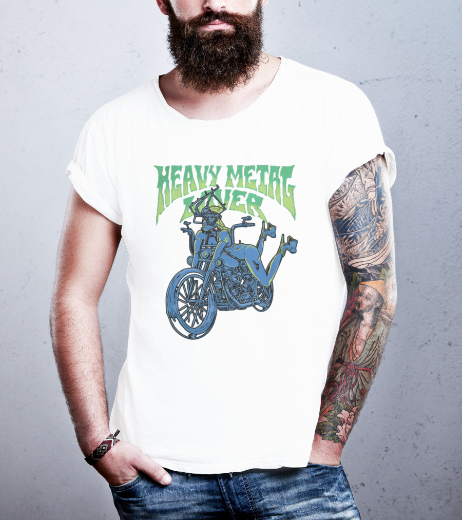 Heavy Metal Lover Gaga Daily Shop Motorcycle T-Shirt