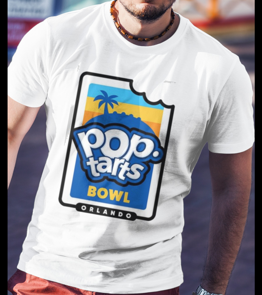 Pop Tarts Bowl Orlando Florida Palm Sunset T-Shirt