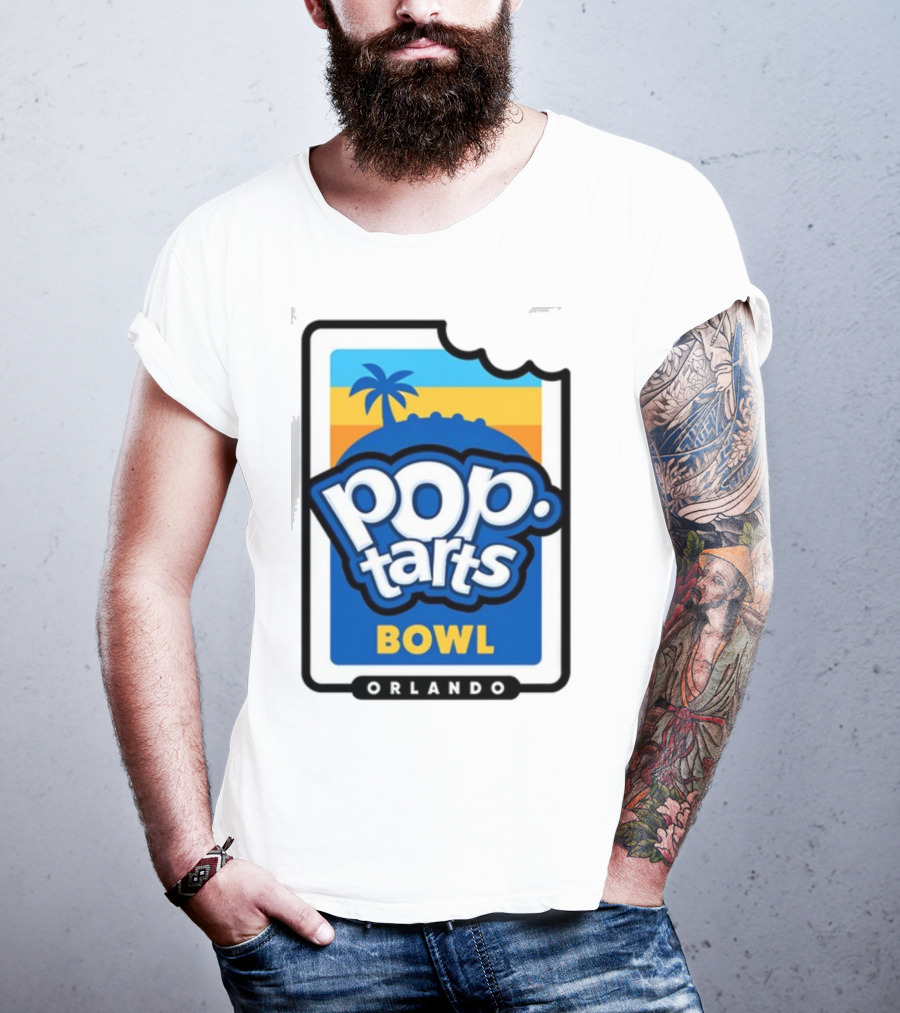 Pop Tarts Bowl Orlando Florida Palm Sunset T-Shirt