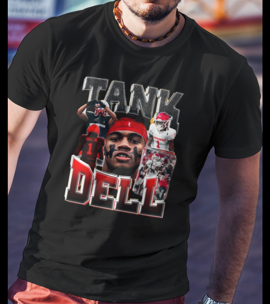 Bare Your Dreams With Tank Dell Football Action And Sports Spirit T-Shirt